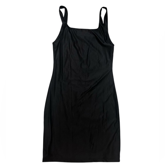 Aritzia Babaton Satinette Squareneck Mini Dress Small - Picture 5 of 6